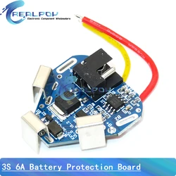3S 12.6V 6A BMS Li-ion Lithium Battery Protection Board 18650 Power Bank Balancer Battery Equalizer Board for Electric Drill