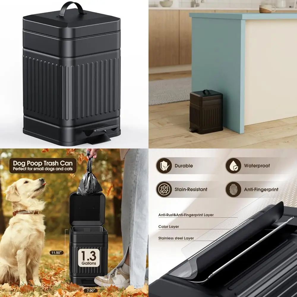 

Силиконовые подставки для напитков - 6 упаковок 4 "подставки для напитков для эстетического декора комнаты - готические аксессуары для кухонных гаджетов от (кремо