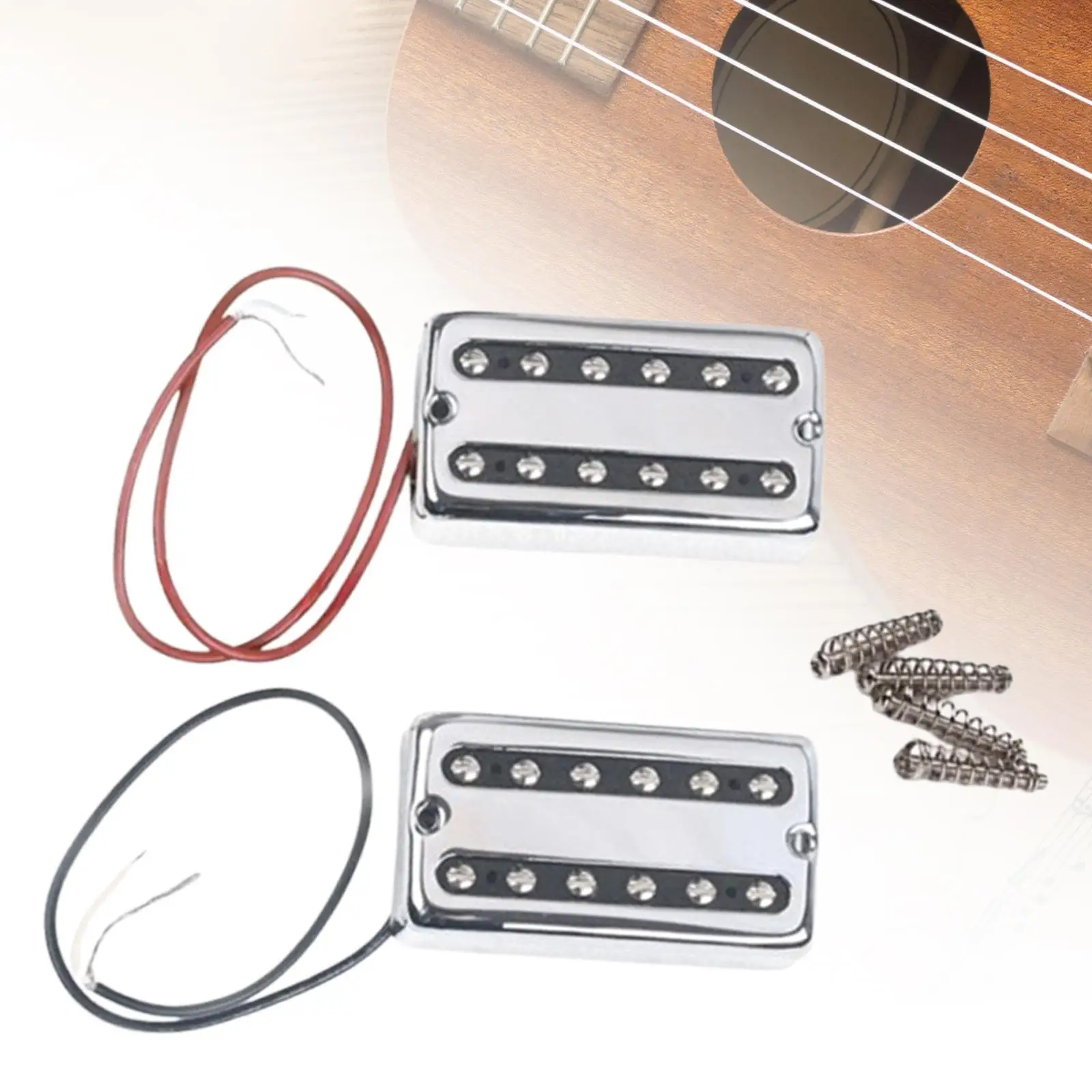 

Humbucker Pickup Set Bridge & Neck Pickups for Lp-style Guitars Musicians