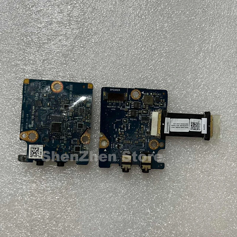 LS-G881P New Original For DELL Alienware Area 51M R1 Audio Board DDQ70 03FK2C 3FK2C CN-03FK2C 0X2PHX X2PHX CN-0X2PHX