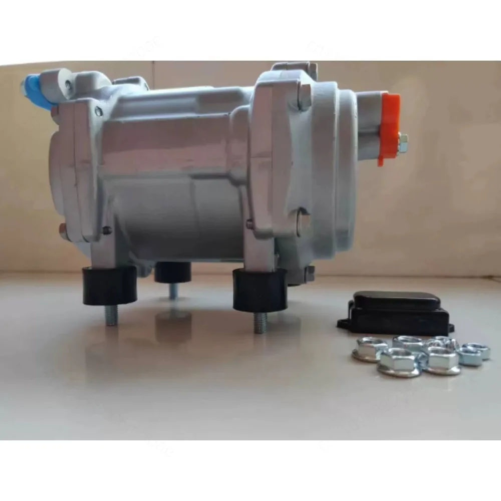 Truck RV modified parallel universal 12/24/48 v parking air conditioner electric compressor with controller
