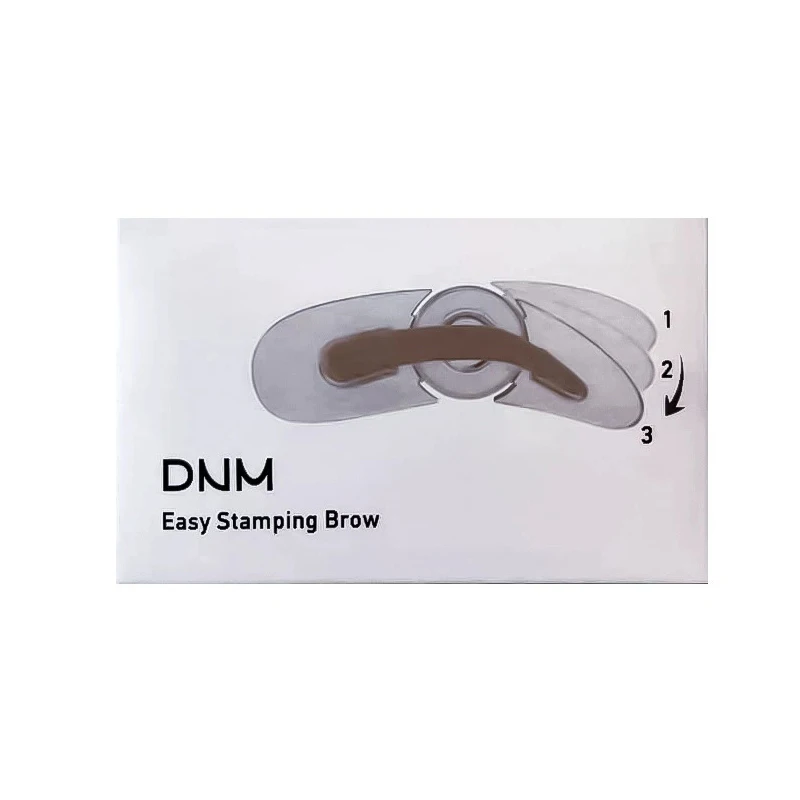 Professionelle Verstellbare Augenbrauen-Schablone Stempel Schwamm Schablonen Augen-Make-up Natürlicher Brauen-Typ