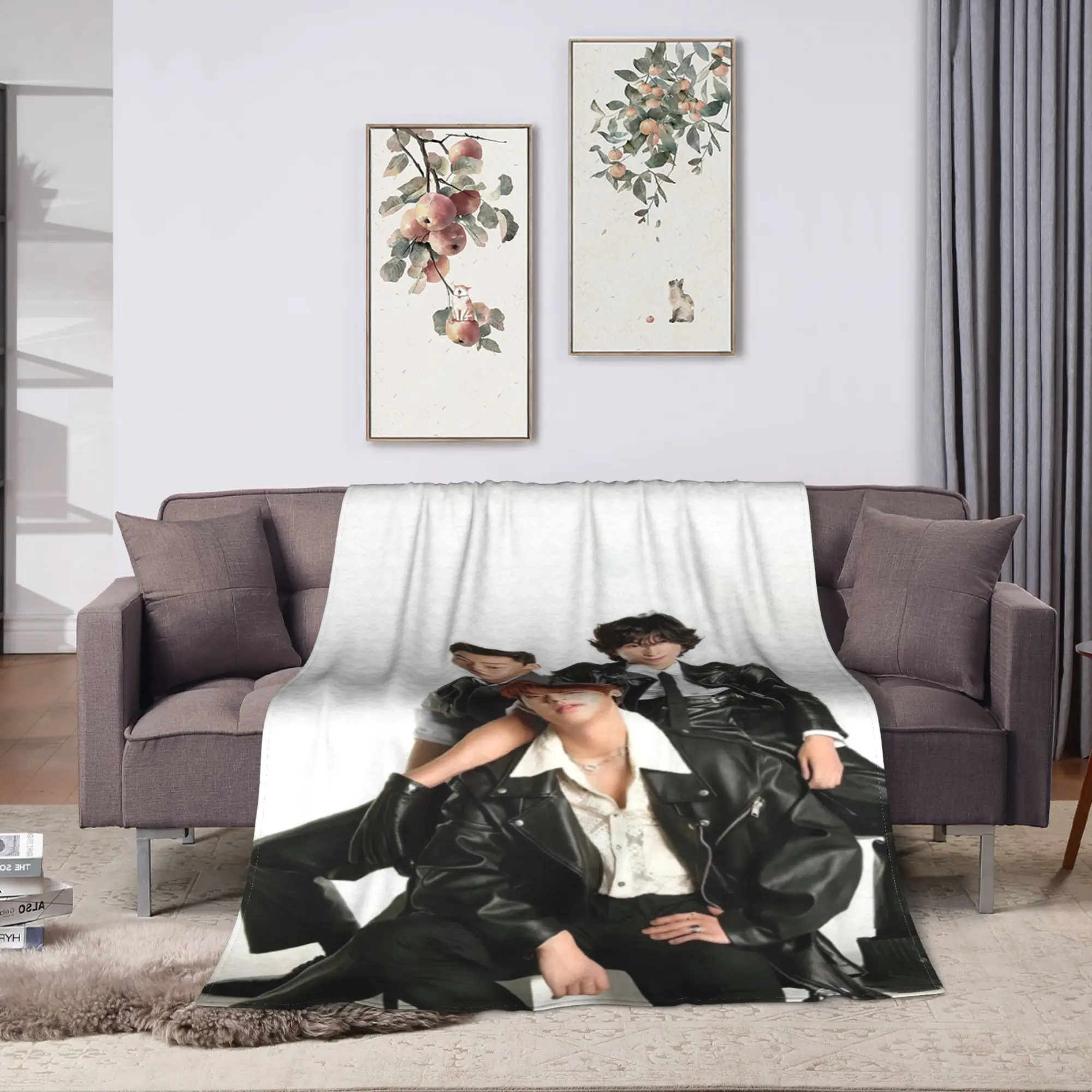 Hot Kdrama Weak Hero Class Blankets Quality Warm Soft  Throw Blanket Autumn Students Bedroom Graphic Bedspread
