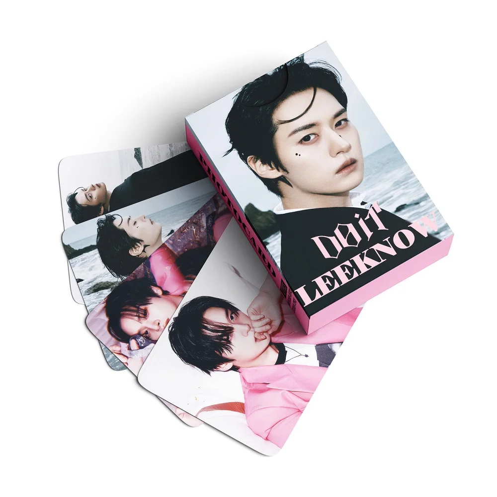 Nueva ola coreana 127 Straykids, nuevo álbum Lomo, tarjeta pequeña Lee Min ho SKZOO LEEKnow, pegatinas de tarjetas pequeñas, regalos para seguidores