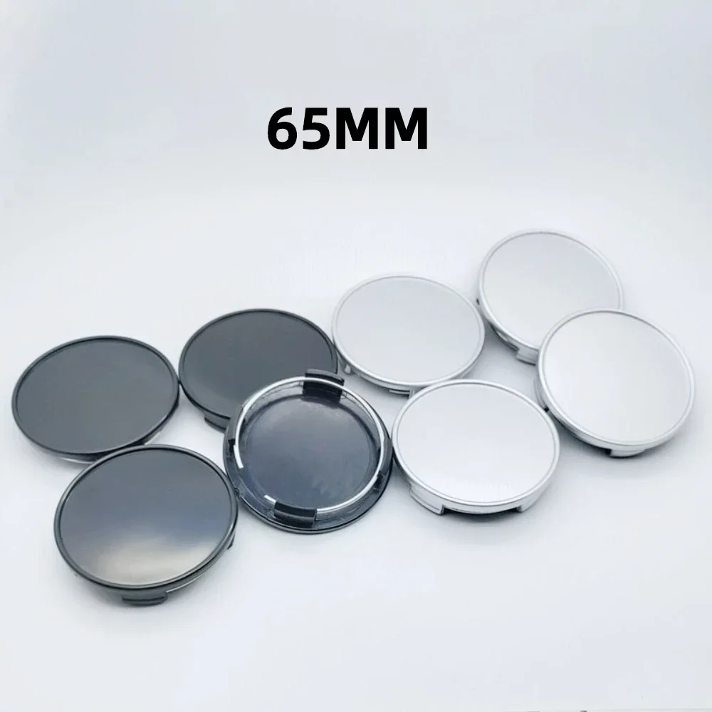 4pcs ABS 65mm Universal Car Wheel Center Caps Styling Accessories Fit for 60mm Logo Emblem Car Stickers Rim Centre Hubcaps Cover