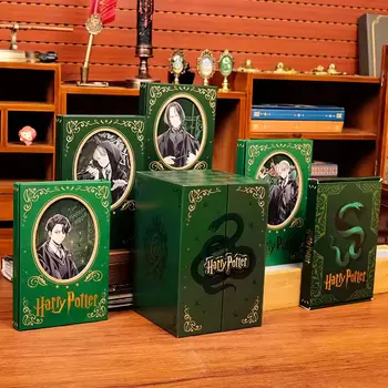 Scatola regalo originale in edizione limitata dell'anno del serpente di Harry Potter, set esclusivo a tema Hogwarts di Malfoy, decorazione giocattolo, regalo periferico 8 best sales harry potter malfoy - №8