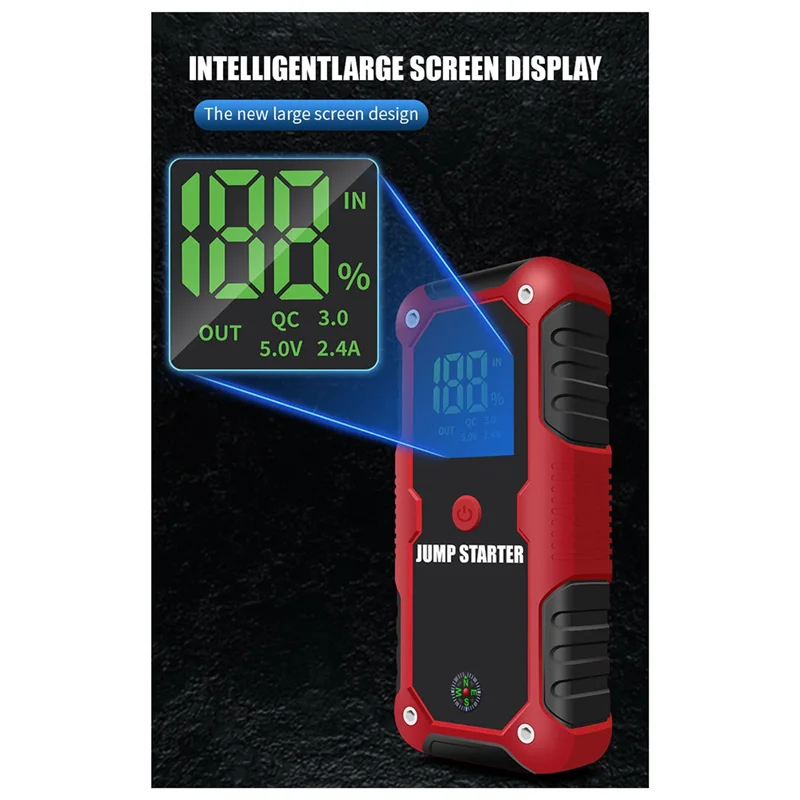 

A60E-Portable Multifunctional Car Emergency Supply Plus Power Bank Spare Power Supply Car Spare Battery Rescue