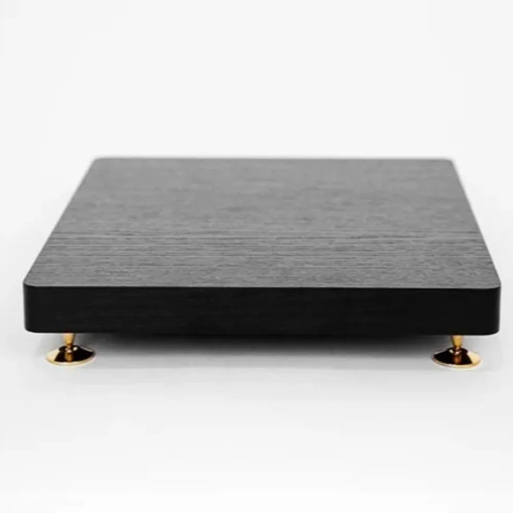 Professional Anti-Vibration Baffle Tray, Shockproof Base Plate Floor Tripod Stand for Home Theater Audio Subwoofer & Speakers
