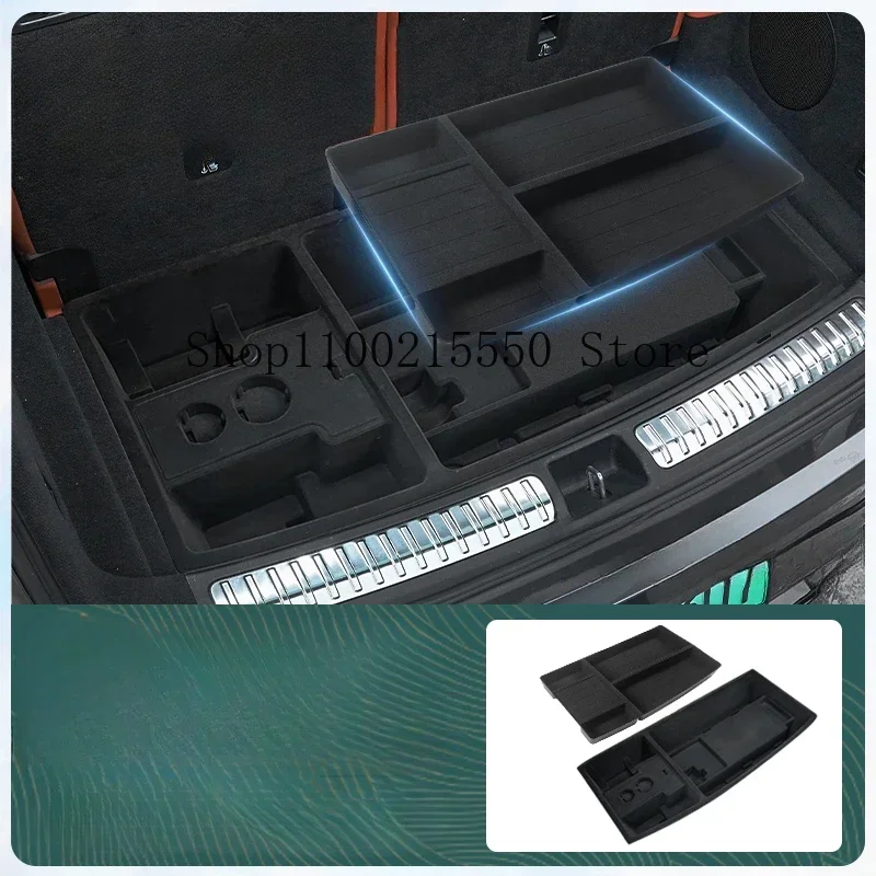 

For Li Xiang L7 L8 L9 2022 2023 Car Trunk Storage Box Multi Functional Car Hidden Storage Box for lixiang