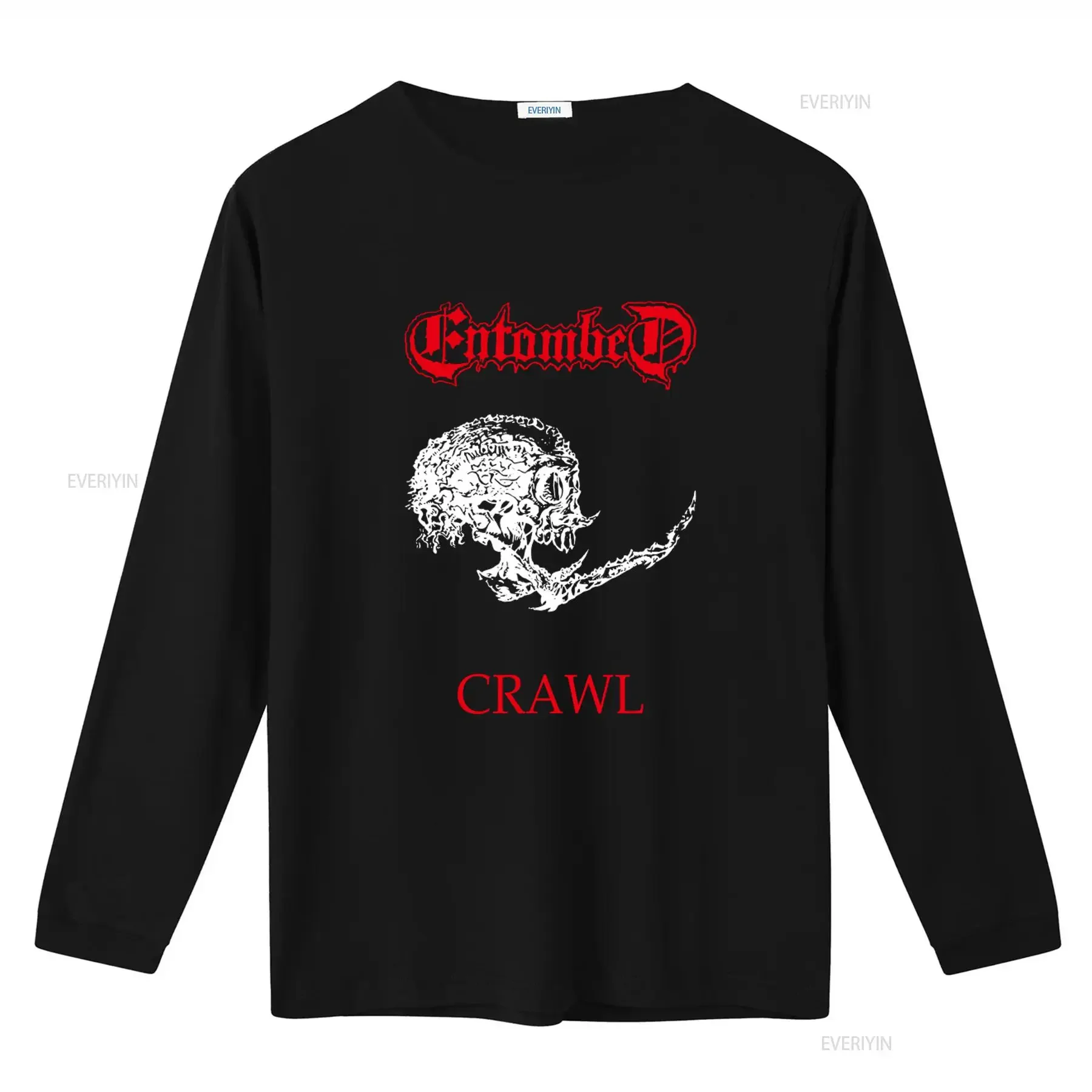 New DTG T Shirt Entombed Crawl Available in S M L XL 2Xl 7Xl Sizes vintage Washed streetwear Comfortable fashion Breathable