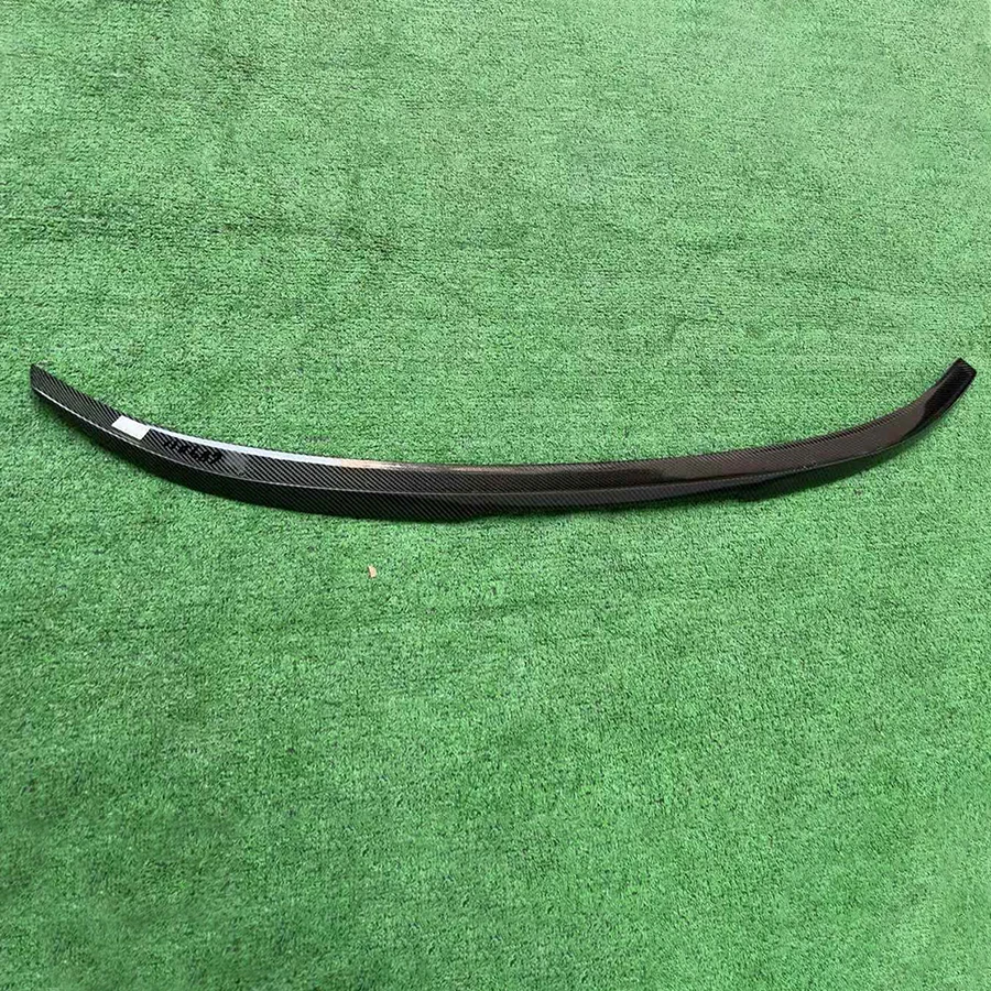 For BMW 2 Series G42 M2 G87 M240 Carbon Fiber Tail fins Rear Trunk Spoiler Guide Wing Diverter VS Style Car Accessories body kit