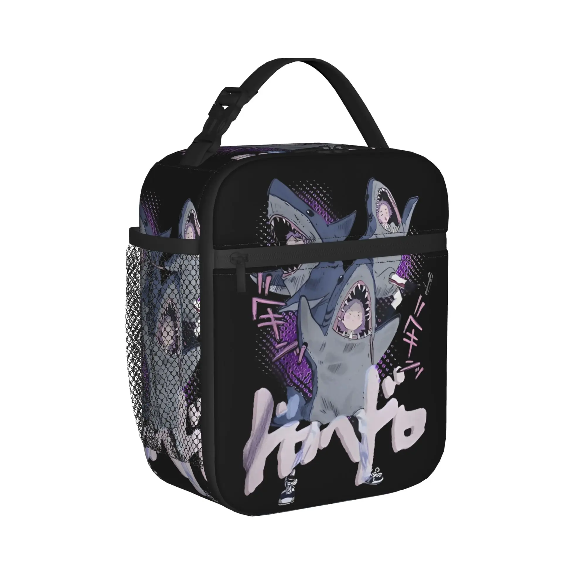 Dorohedoro  Insulated Lunch Bags Portable Action Dark Science Fantasy Reusable Cooler Bag Tote Lunch Box College  Picnic