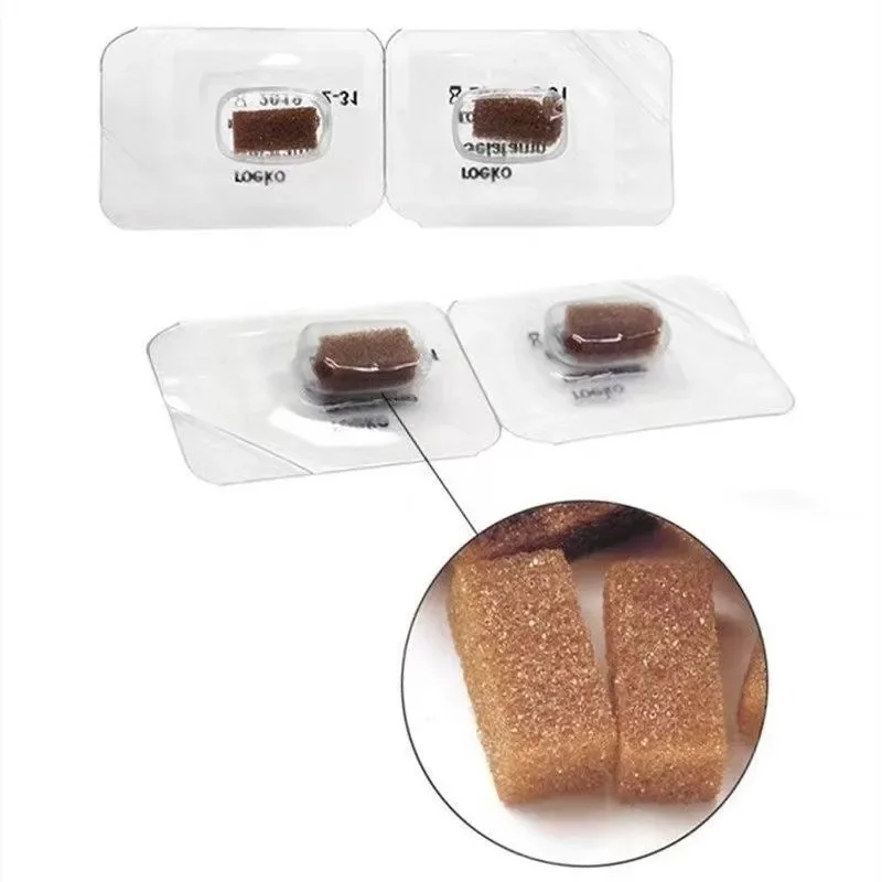 20Pcs Dentistry Swiss Conte  Hemostasis Sponge Absorbable Colloid for Oral Cavity Hemostasis Nursing Disposable Lab Tools