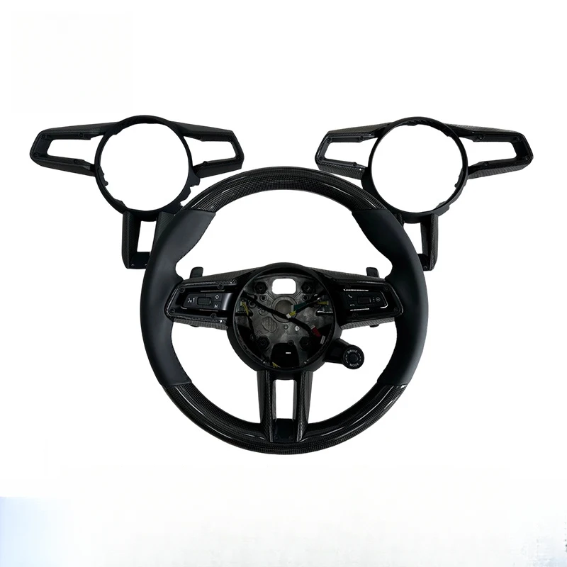 For Porsche Taycan 992 971 Panamera Cayenne RS GTs carbon fiber steering wheel