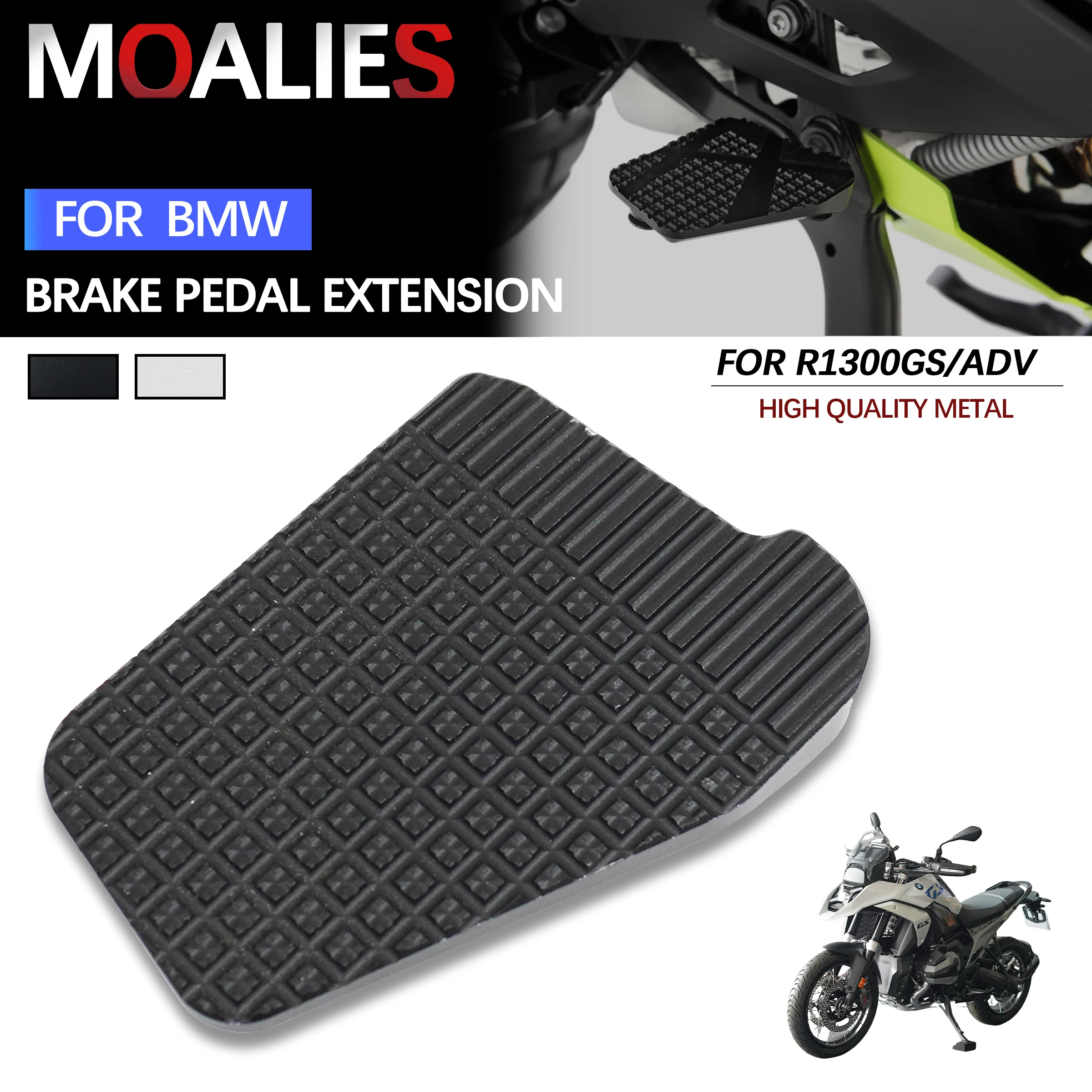 

For BMW R 1300GS R1300 GS ADV 2023 2024 GS1300 Adventure Motorcycle Rear Brake Lever Pedal Extender Foot Enlarge Extension
