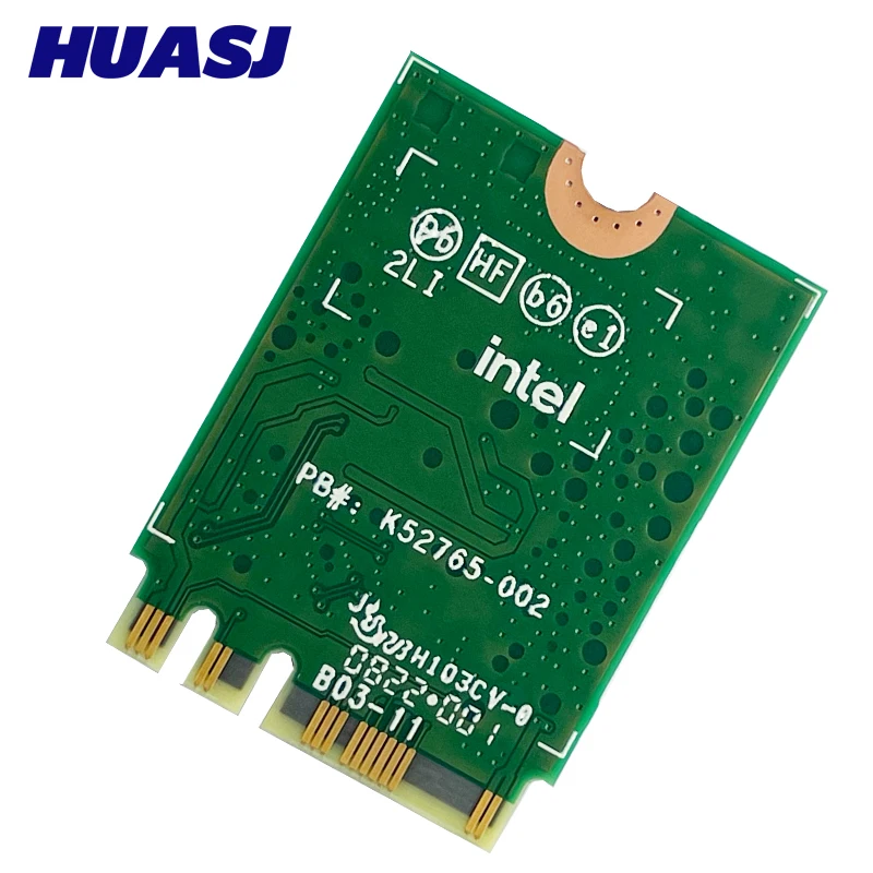 Killer-tarjeta inalámbrica 1675x AX de doble banda, 2,4 Gbps, Wifi 6E, AX210, AX210NGW, 802.11AX, BT5.3, ordenador portátil para Windows 10