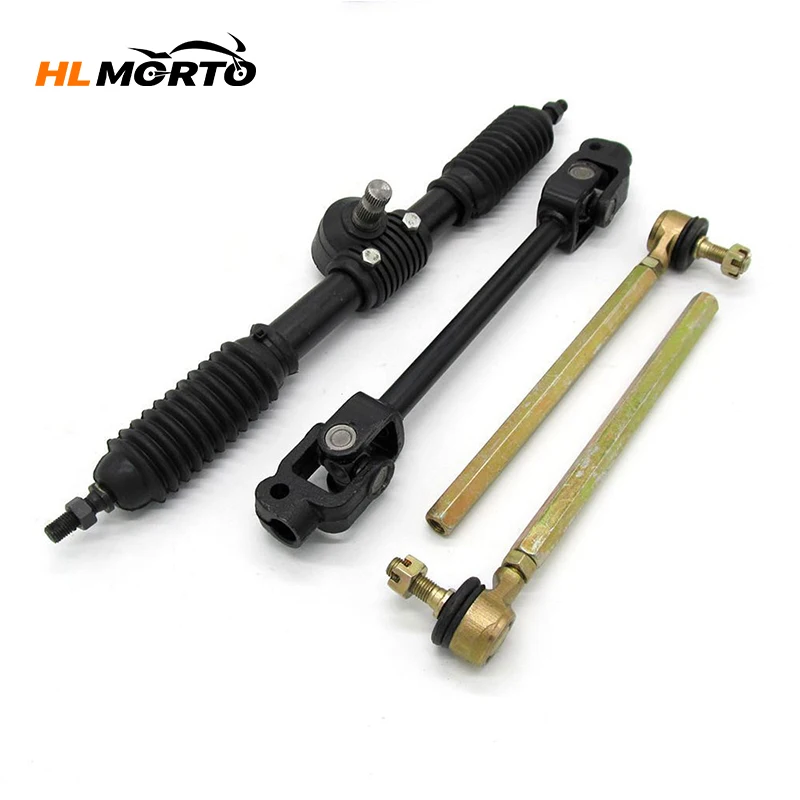 

110cc Kart Steering Assembly Motorcycle Modification Accessories Direction Steering Gear 445mm 330mm