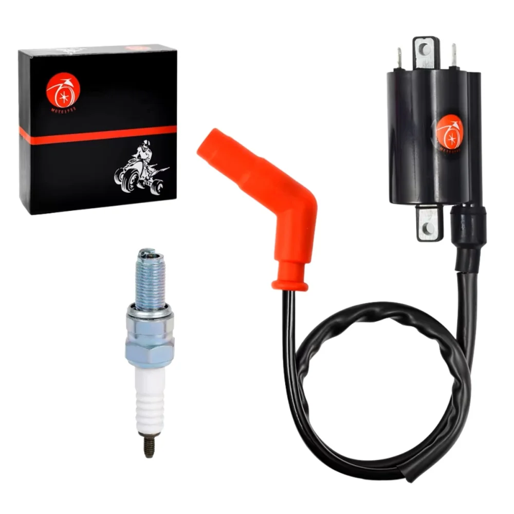 

Ignition Coil & Spark Plug For Yamaha Raptor 700 Raptor 700R YFM 700 700R 2006-2018 4DN-82320-00-00 2UJ-82310-00-00