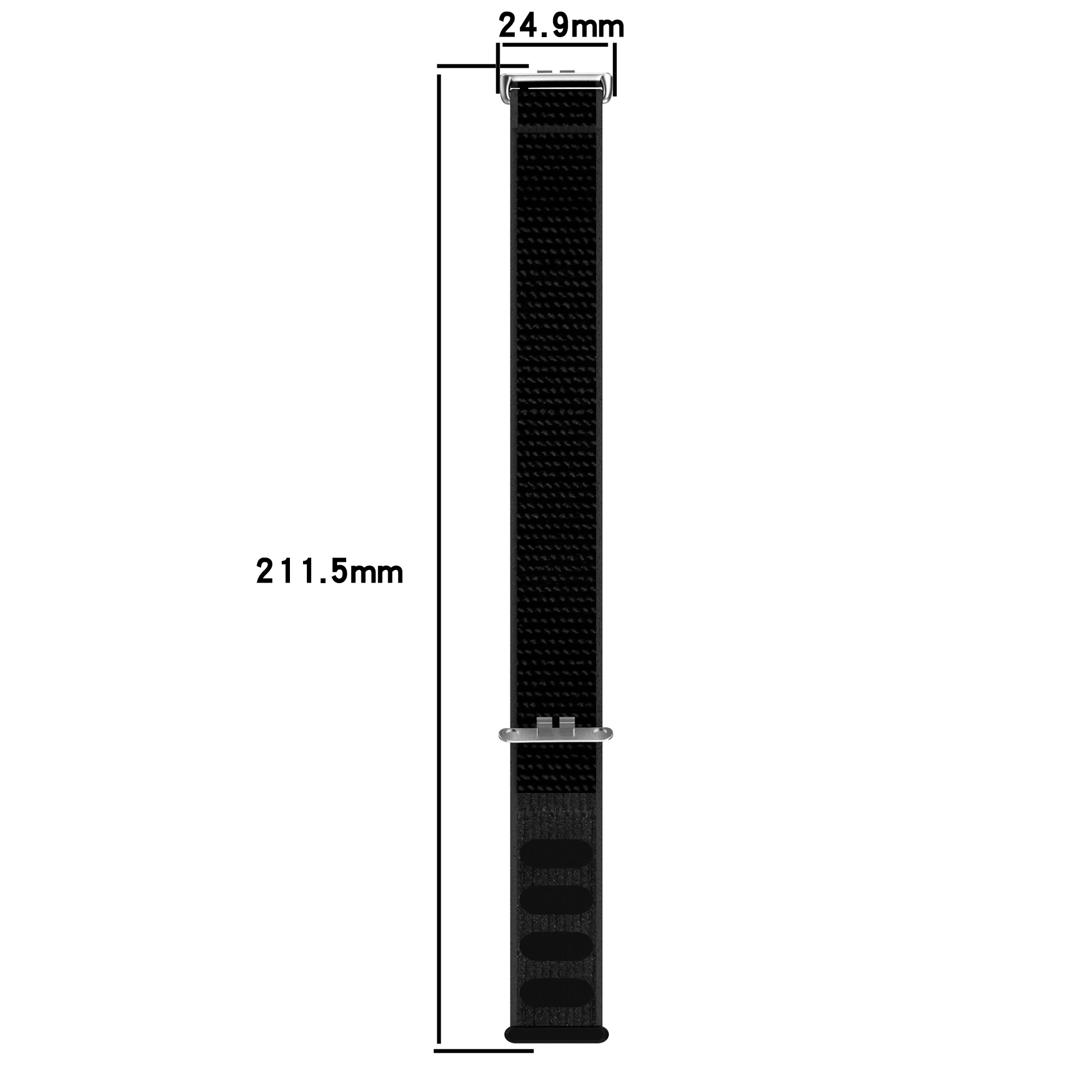 Pulseira de nylon para rossini 2i, pulseira de alta qualidade com articulação de metal trançada elástica, pulseira de silicone para smartwatch
