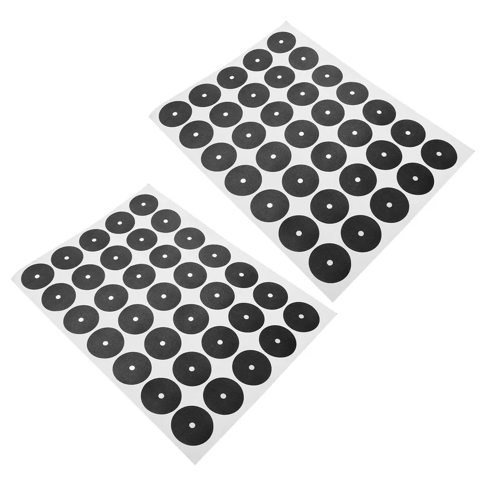 

2 Sheets Billiard Dot Stickers Enhanced Pool Table Marker Patches for Accurate Cue Ball Placement Snooker Spot Position Stickers