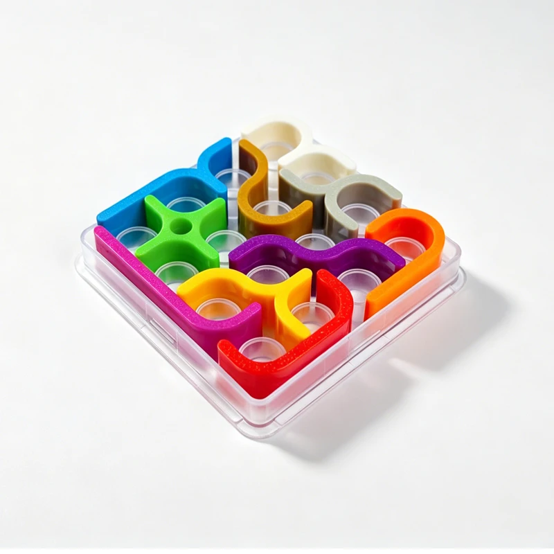 Crazy Curves Puzzle Geometric Line Matrix IQ Challenges Logical Thinking Brain Teaser Toys For Kids Creative Educational Gifts