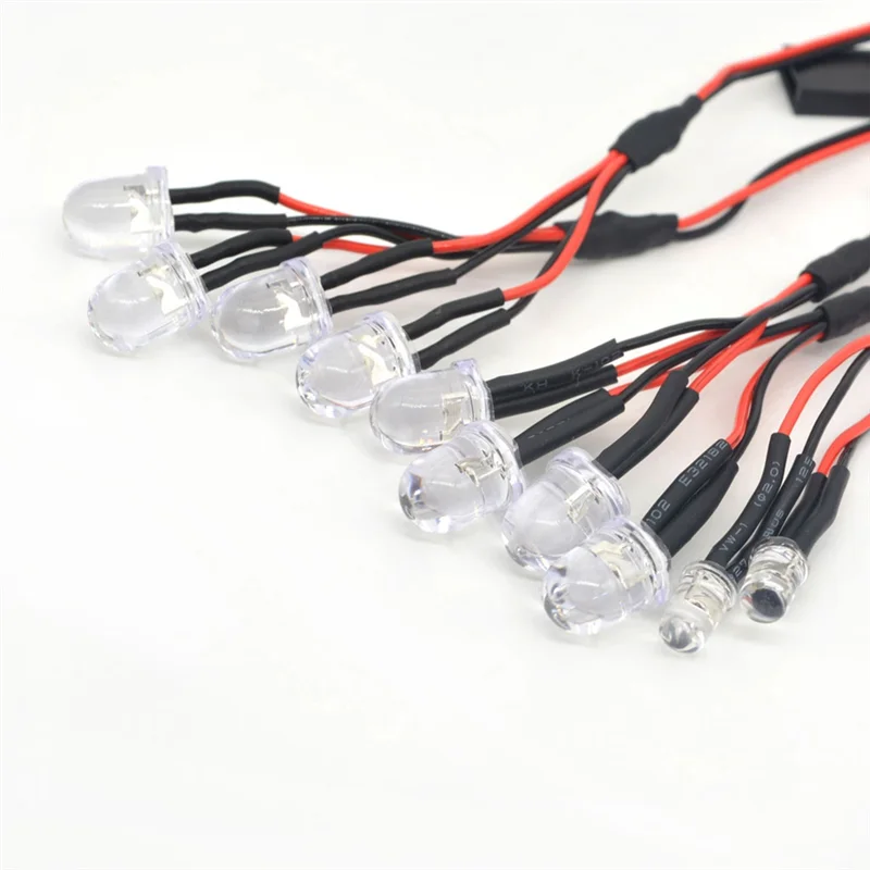 ABUM-MX-07 Front And Rear LED Light Kit 8786 For ZD Racing MX-07 MX07 MX 07 1/7 RC Car Kit