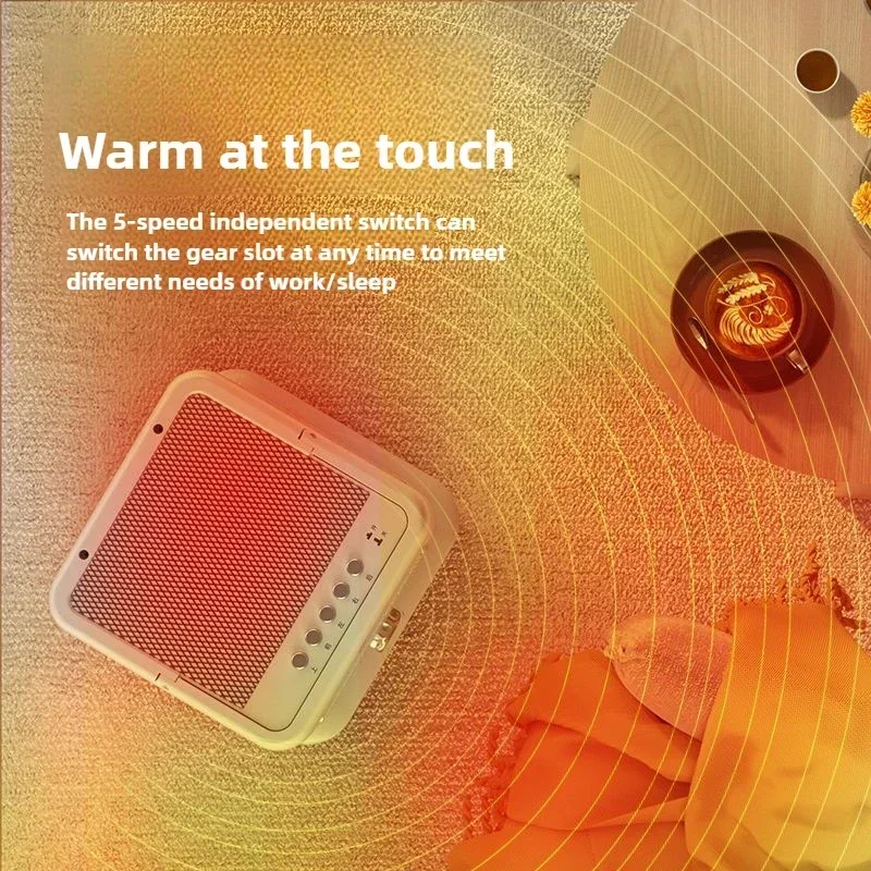 portable heater Energy-saving 2000W small  Five-sided heater Household quick-heating Multifunctional bath new electric warmer
