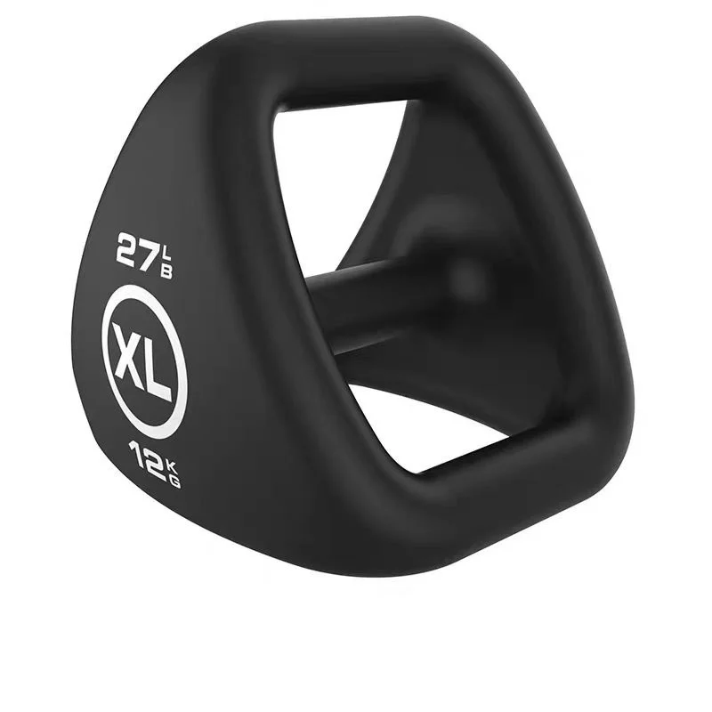 

3-in-1 Triangle Cast Iron Dumbbells Kettlebell Combo Unisex Hand Exercise Gym Equipment