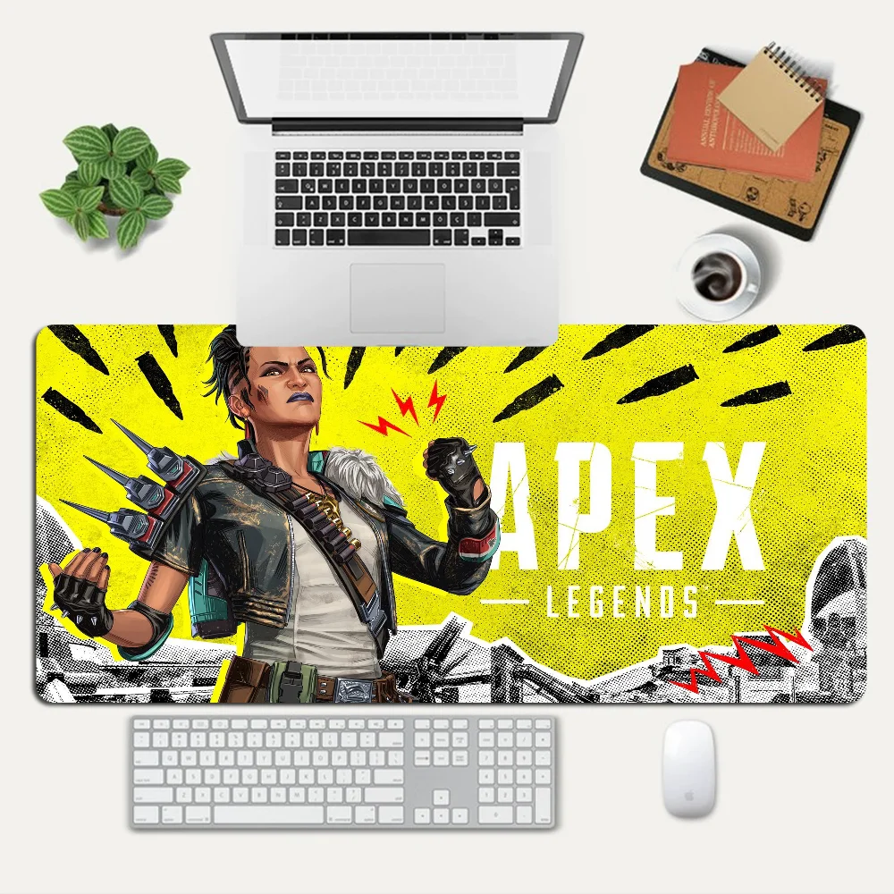 Hot Game A-Apex Mousepad Custom Skin Desktop Desk Mat Kawaii Gaming Accessories Students Writing Pad for PC Computer Table