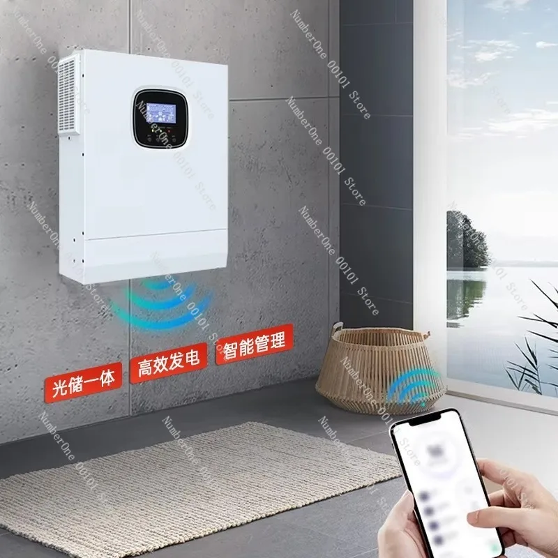 6-10kW Single Phase Hybrid Solar Inverter Grid-Tied Off-Grid with High Efficiency IP65 for Home Storage