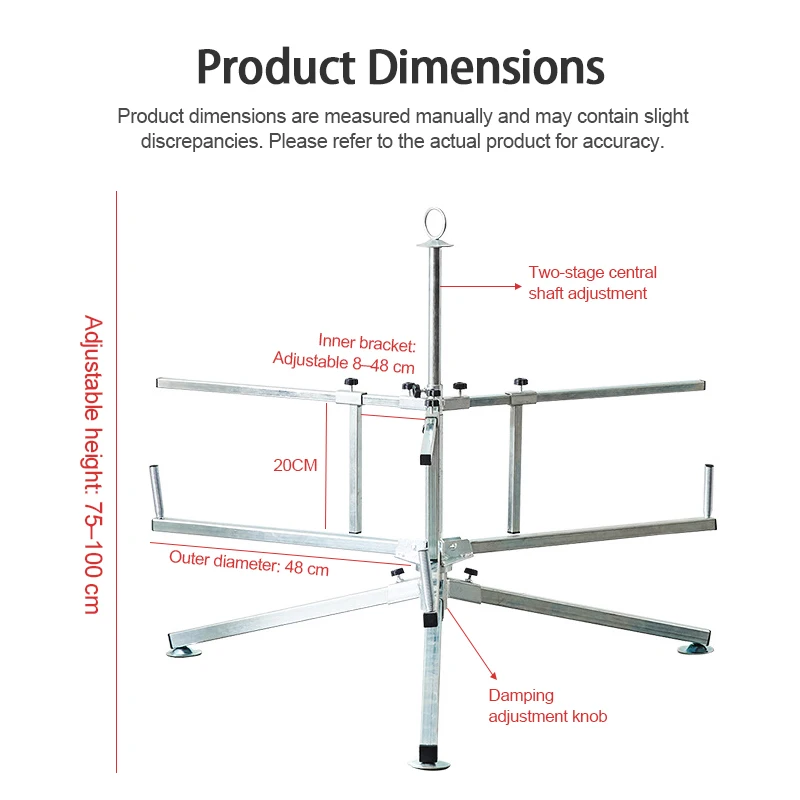 Floor Heating Pipe Dispenser Radiant Floor Tube Unwinder Multi-Functional PEX Pipe Dispenser Stand Pipe Coil Dispenser Rack