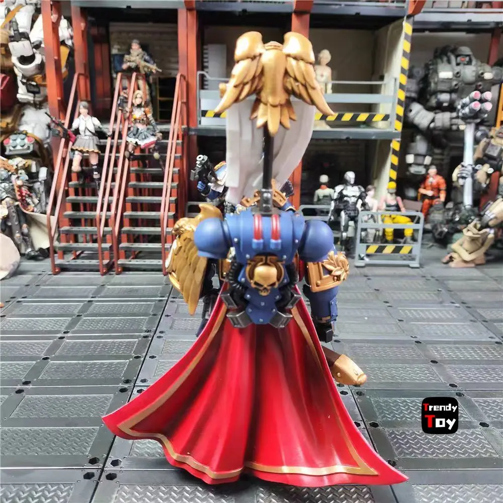 

【24-Hour Shipping】JOYTOY Warhammer 40K 1/18 Action Figure Ultramarines Legion Praetor with Power Sword and Volkite Serpenta