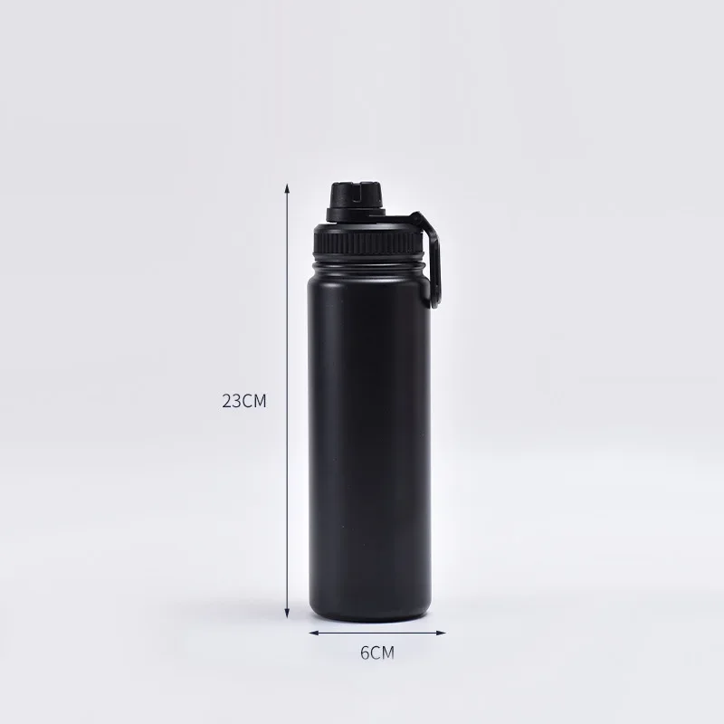 750ml Insulated Cup Stainless Steel Sports Bottle American Water Bottles  with Lid Portable Vacuum Leakproof Outdoor Hiking Cups - AliExpress 15