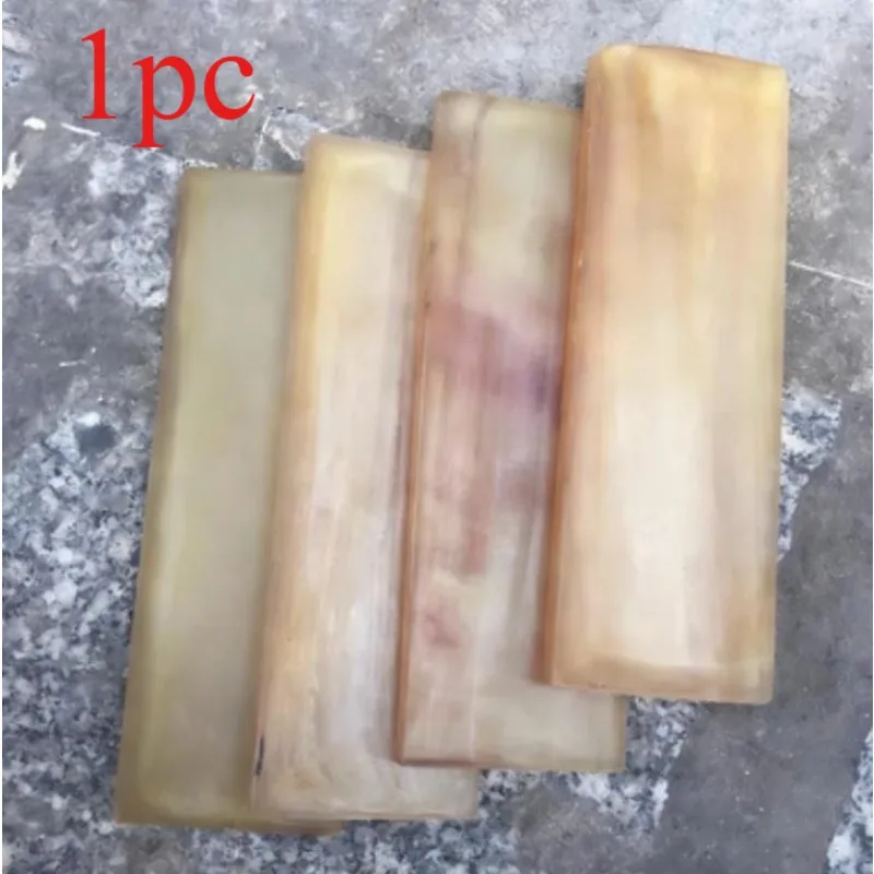 1Pc Natural Sheep Horn Sheet Knife Blanks Plate Scales Handle Material DIY