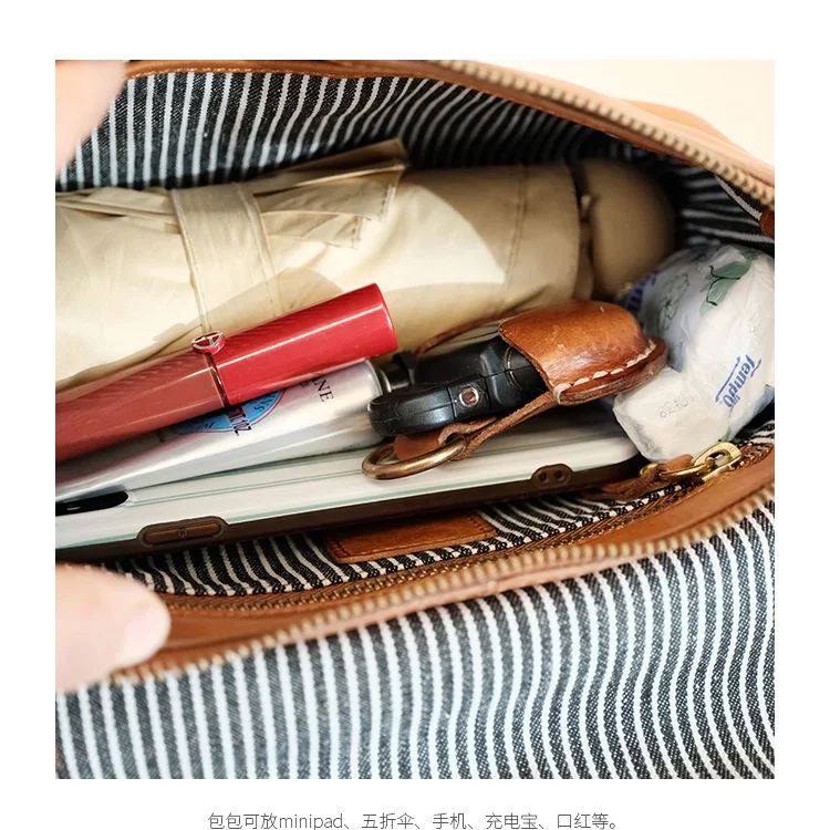 Wochenend-Outdoor-Tagesparty, echtes Leder, kleine Damen-Umhängetasche, Vintage-Designer-Handtasche aus handgefertigtem Rindsleder – Detail 16