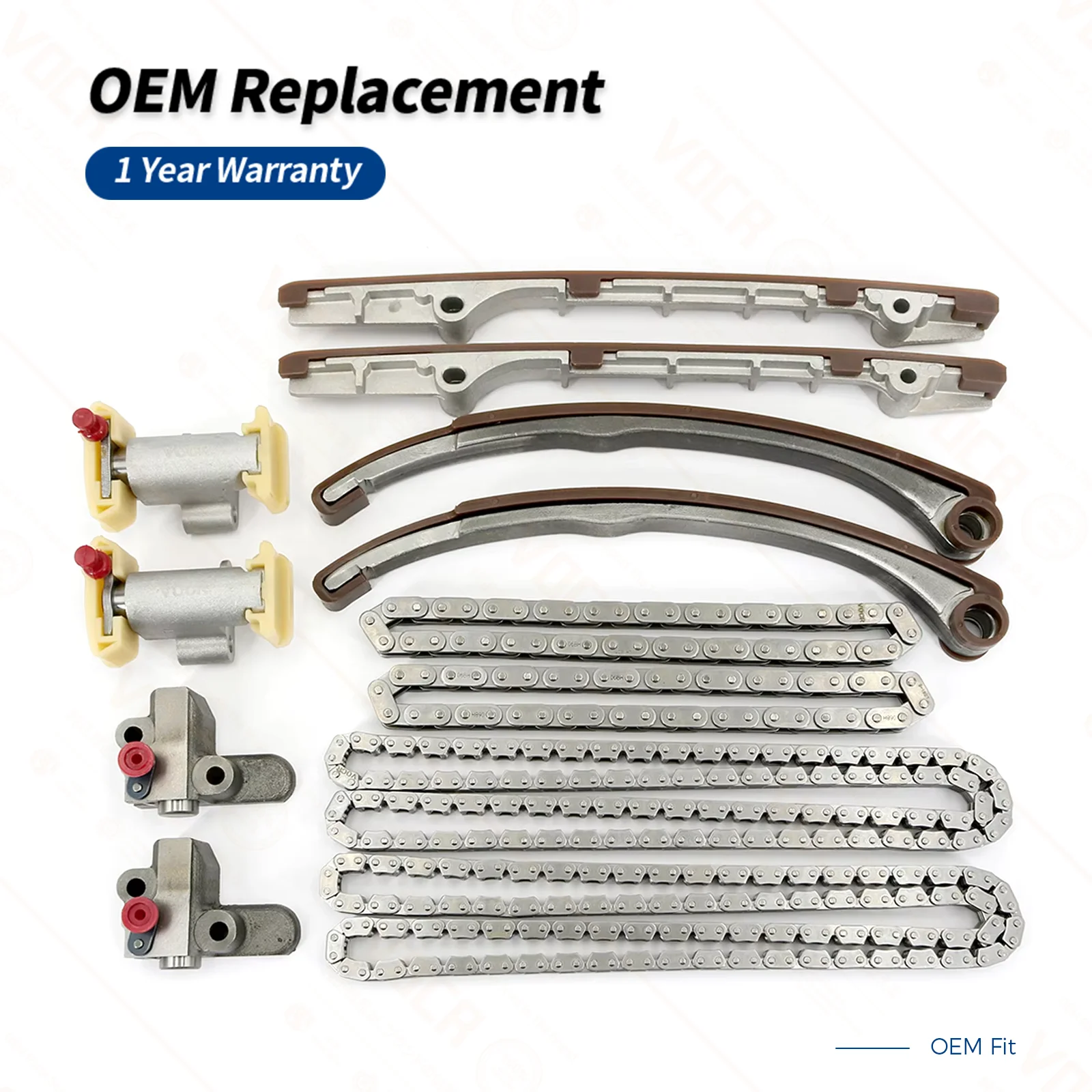 

Ремкомплекты ГРМ двигателя VOCR QDV для JAGUAR XJ8 4.0 2000-2006, автозапчасти DS 070133