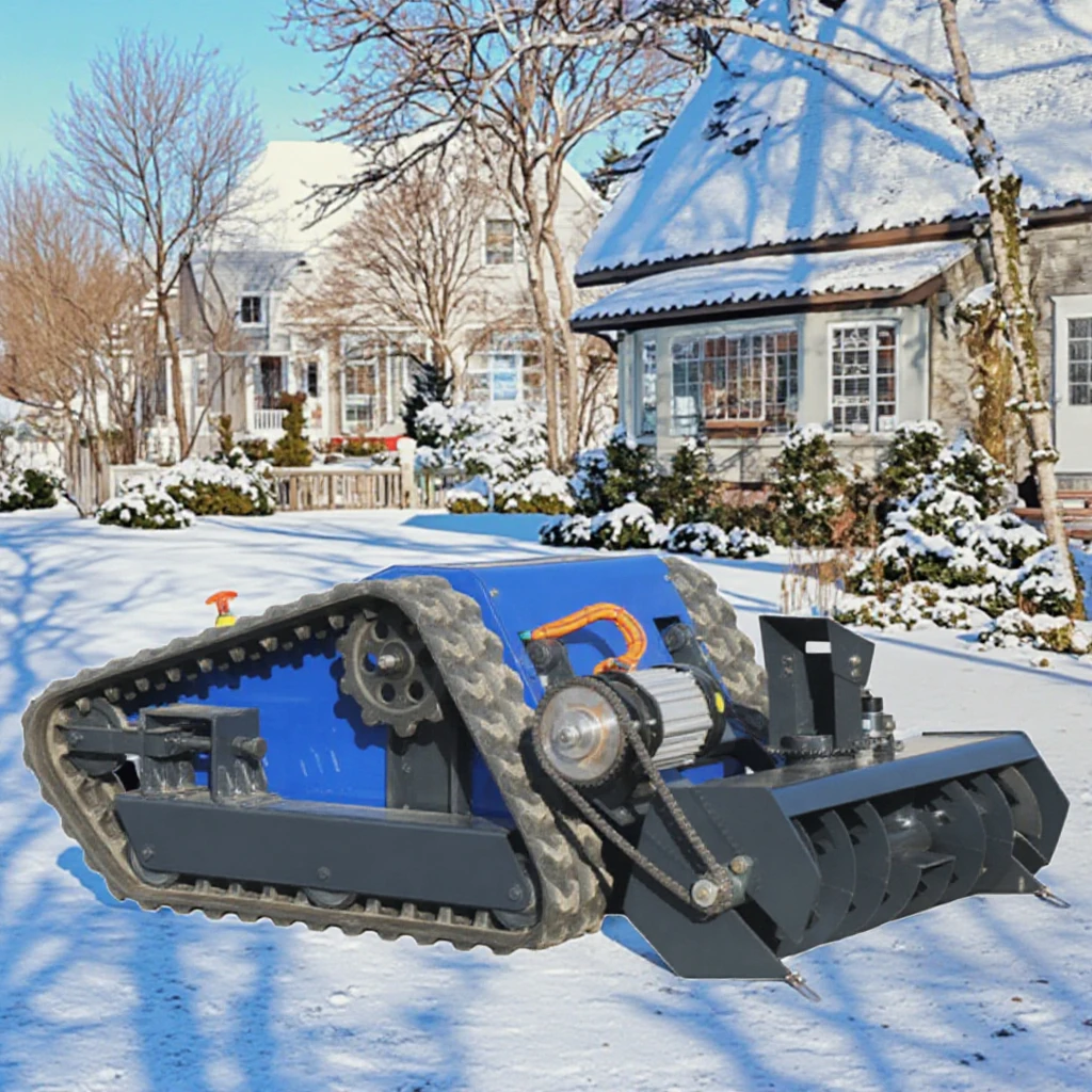 Remote Control Snow Blower Battery Compact Snow Plow Quickly Clears Snow Electric Snow Shovel Customized