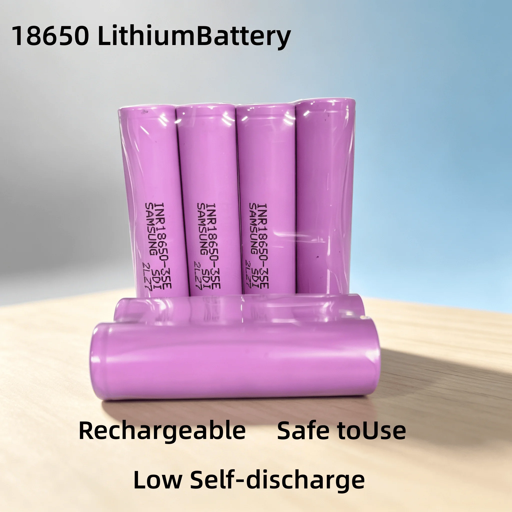 Premium 18650 3.7V 3500mAh 25A Li-ion Battery  High Current Rechargeable Cell For Flashlight Power Tools E-bike DIY Projects