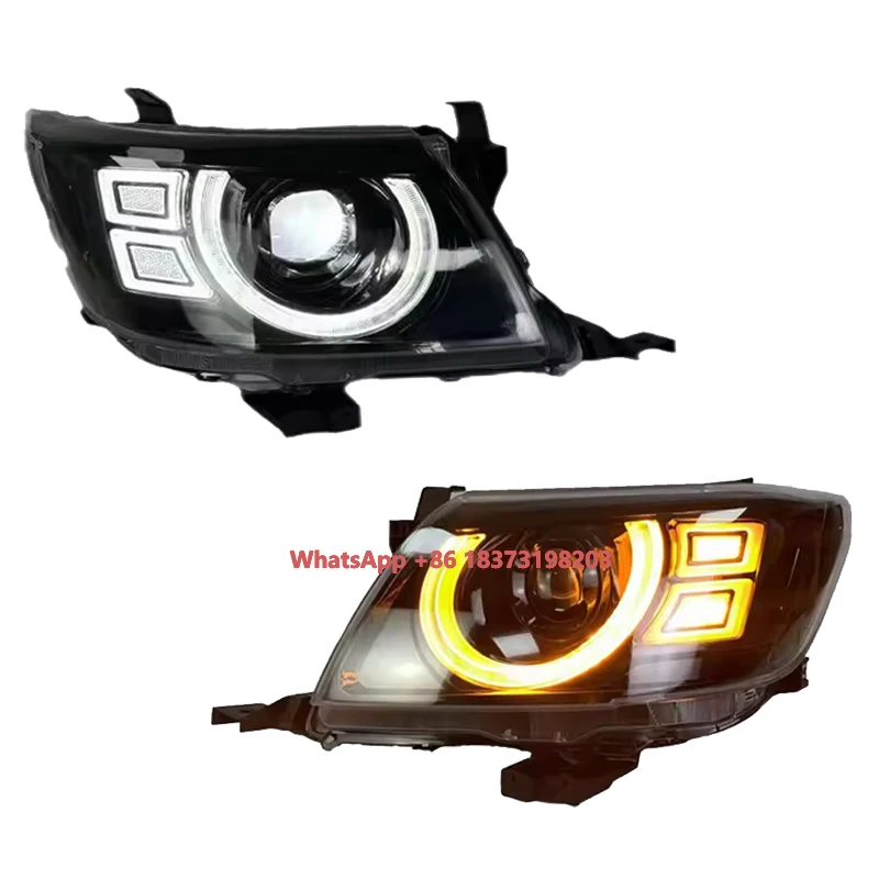 

For Toyota Hilux VIGO 2008 2011 Led Headlights Front Lights Upgrade LED Headlight Head Lamp Assembly Hilux Vigo Accessories