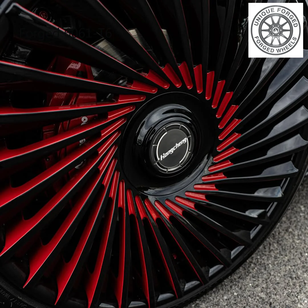 

2026 New Design Custom Forged Multiple Spoke Design Concave Wheels Rims 22 20 19 24 26 Inch Rims for C8