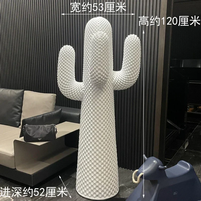 

Internet celebrity cactus floor large ornament niche coat rack