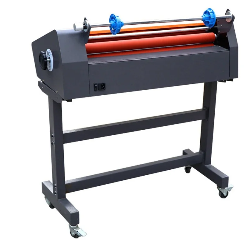 FM650 Laminating Machine 1800W Laminator Cold and Hot Laminating Machine Iron Roll High Quality Hot Laminating Machine