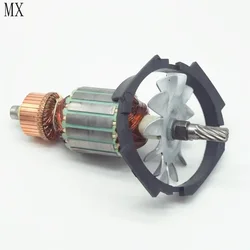 Original 220-240V Armature Rotor 310011490 FOR METABO KGS254M KGS205M Dielectric Aluminum Machine Rotor