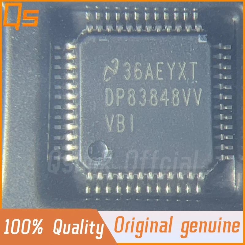 New Original DP83848IVVX DP83848IVVX LQFP-48 Ethernet transceiver/interface IC chip