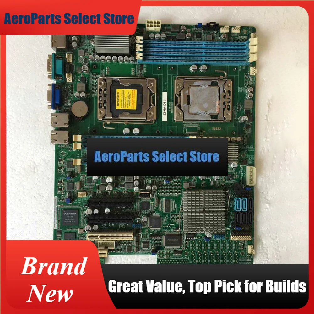 AeroPartsLGA1356 Dual Server Motherboard Support E5-2450 Z9NA-D6C