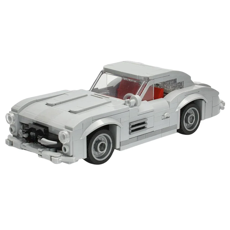 

MOC building blocks toy car model 370pcs Creative holiday gift Small particle boy birthday gift set