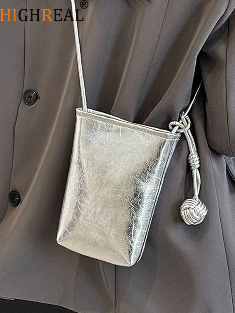 

Модная маленькая сумочка из искусственной кожи для женщин, разноцветная сумка через плечо, повседневные шикарные сумки для мобильных телефонов, сумка на плечо