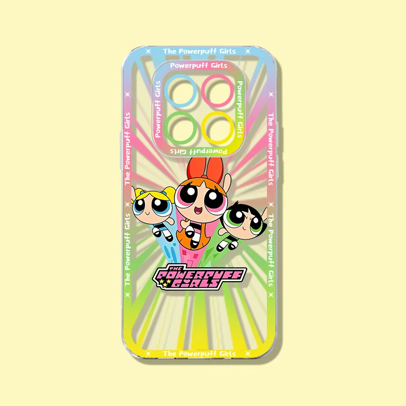 The P-Powerpuff Girls Cute Case for Xiaomi Redmi 15C 15 14C 14R 13 13C 13X 12 12C 10 10A 10C A5 A4 A3 Pro Turbo 5 Max 4 3 4G 5G view 4