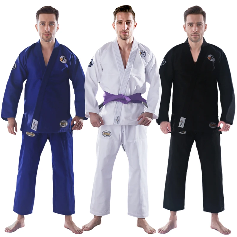 Brazilian Jujutsu Suit Set without Belt Embroidery Karate Taekwondo Brazilian Jujutsu GI MMA BJJ GI Professional Jujutsu Set