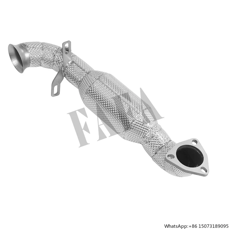 For  Mini R56 1.6T 2012 Exhaust System Catalytic Converter Head Section High-performance Downspout Without Thermal Insulation